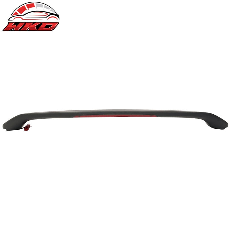Fits 01-05 Honda Civic OE Style Trunk Spoiler W/LED 3rd Brake Light Matte Black