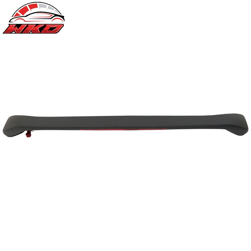 Fits 01-05 Honda Civic OE Style Trunk Spoiler W/LED 3rd Brake Light Matte Black