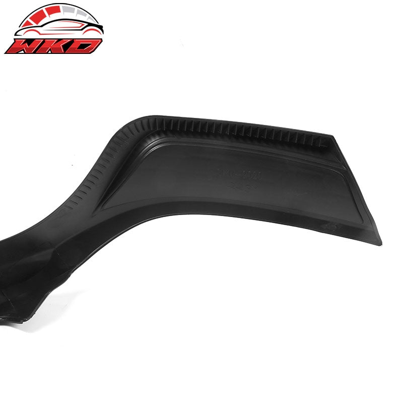 Fits 22-26 Honda Civic Sedan 4Dr MD Style 2PCS Rear Bumper Aprons PP Matte Black