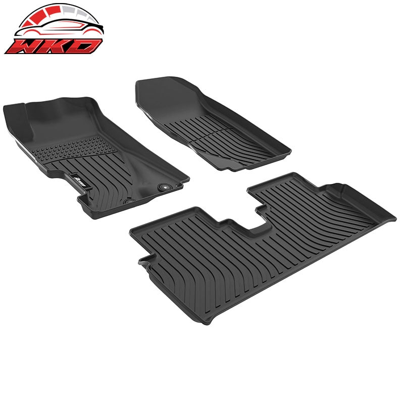 Fits 01-05 Honda Civic Sedan 3D Anti-Slip Floor Mats All Weather TPE Carpet 3PCS