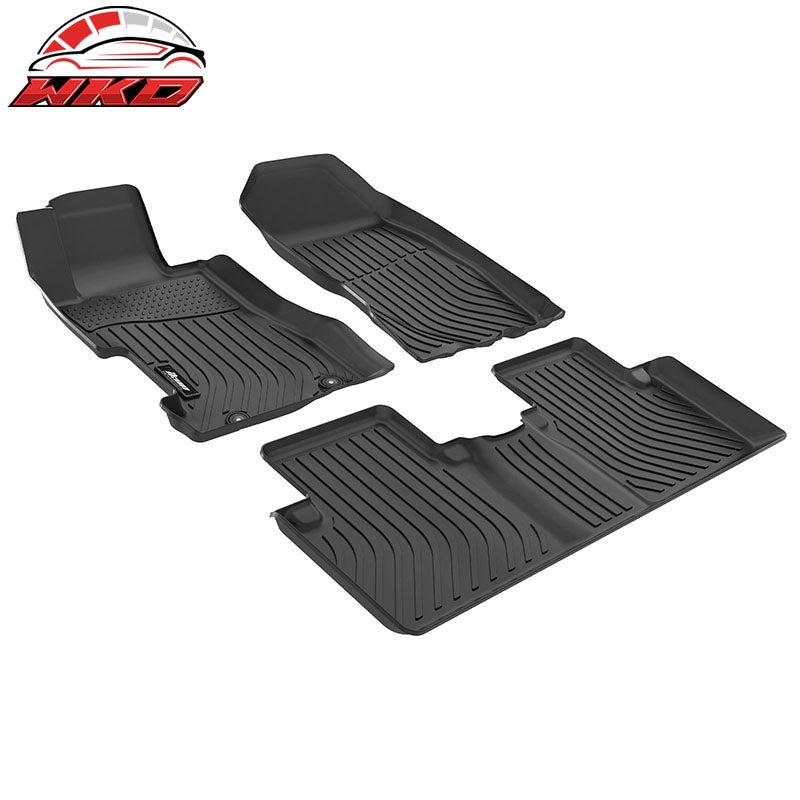 Fits 06-11 Honda Civic Sedan 3D Anti-Slip Floor Mats All Weather TPE Carpet 3PCS