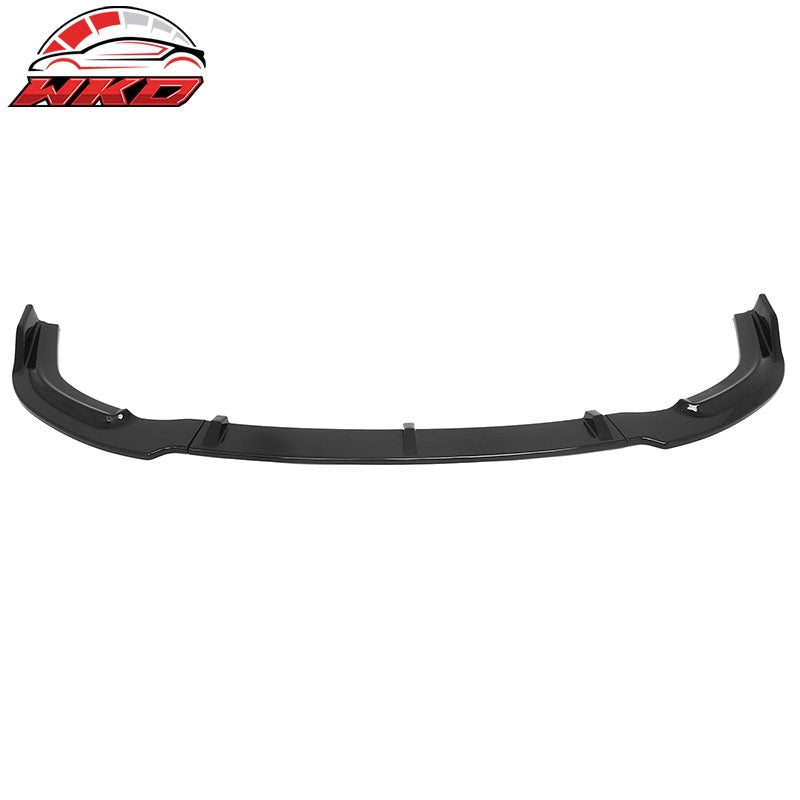 Wholesale For 06-08 Honda Civic Sedan GT Style Front Bumper Lip Spoiler Gloss Black PP 3PC - Wikond Auto