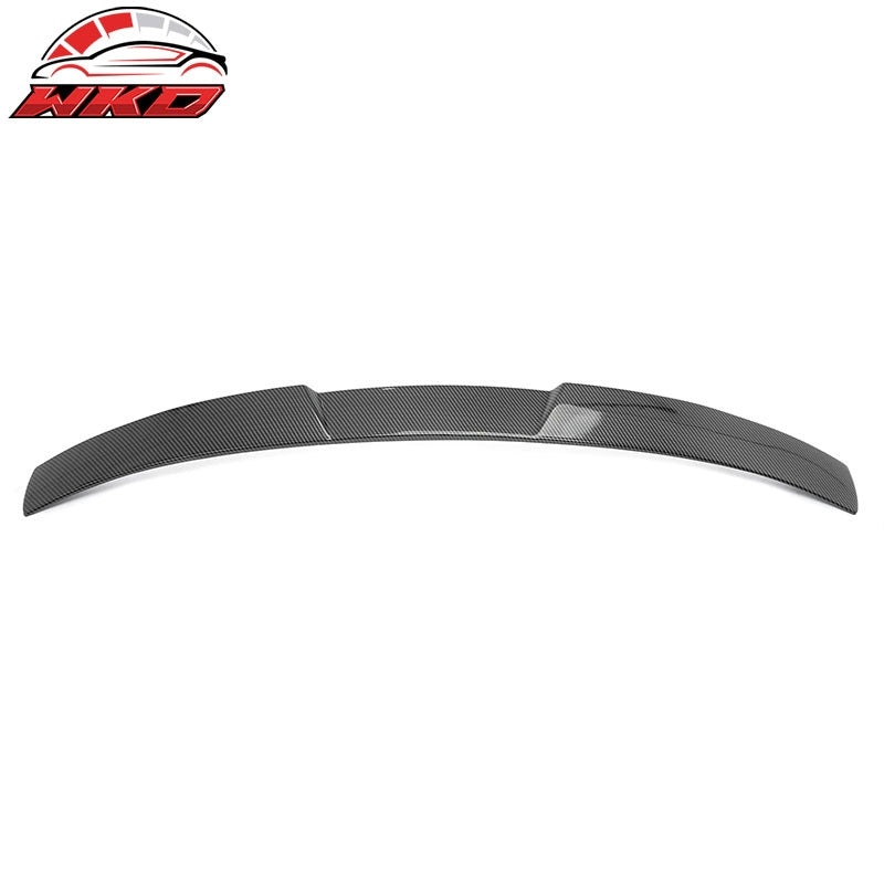 Fits 16-21 Honda Civic Sedan JDM Style Rear Roof Spoiler Lip Carbon Fiber Print