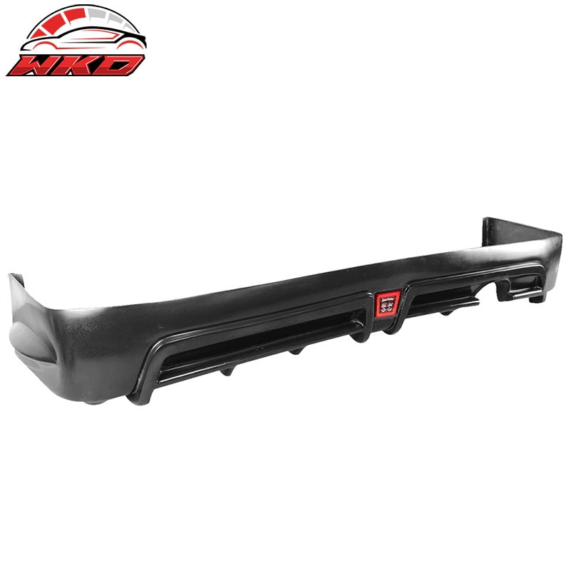 Fits 06-08 Honda Civic Sedan Mugen Style Front + Rear Bumper Lip & Brake Lamp