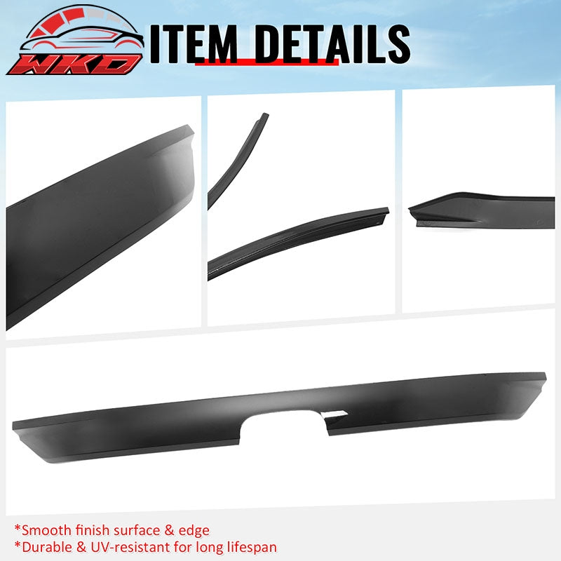 Fits 22-24 Honda Civic Sedan OE Front Bumper Grille Cover Trim ABS - Gloss Black