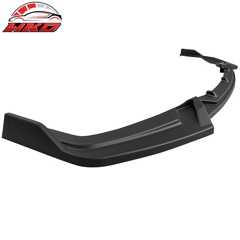 Fits 17-21 Honda Civic Si 5DR Hatchback Matte Black Front Bumper Lip Spoiler 3PC