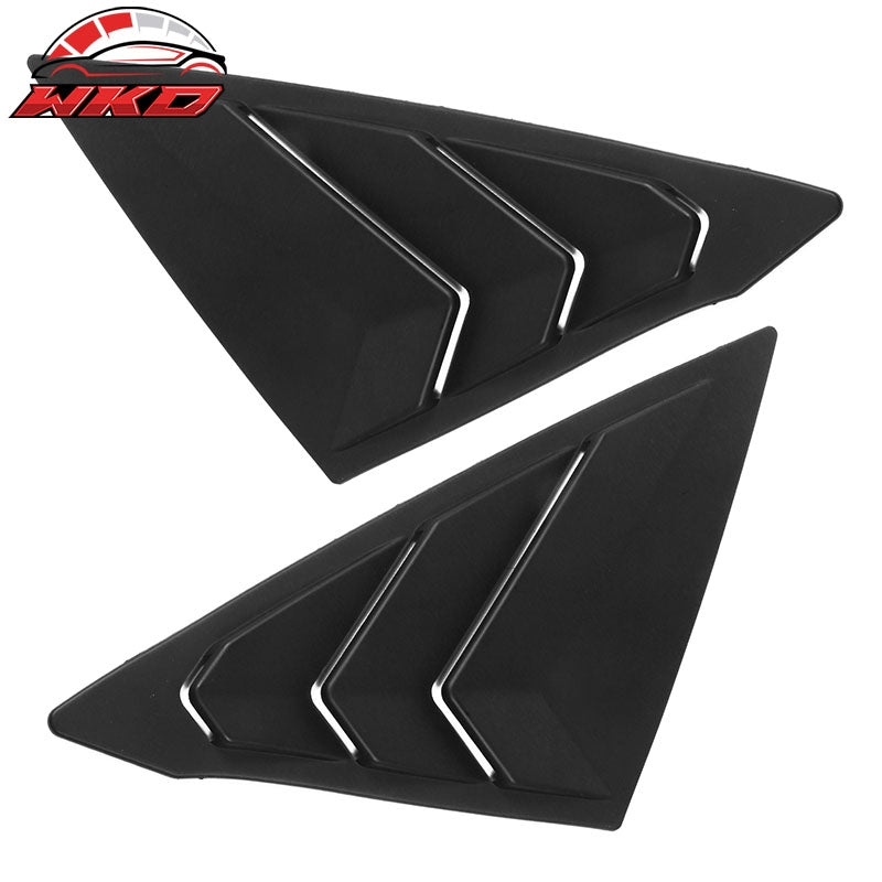 For 22-26 Honda Civic 11th Gen 4DR Sedan Side Window Louver Vent ABS Matte Black