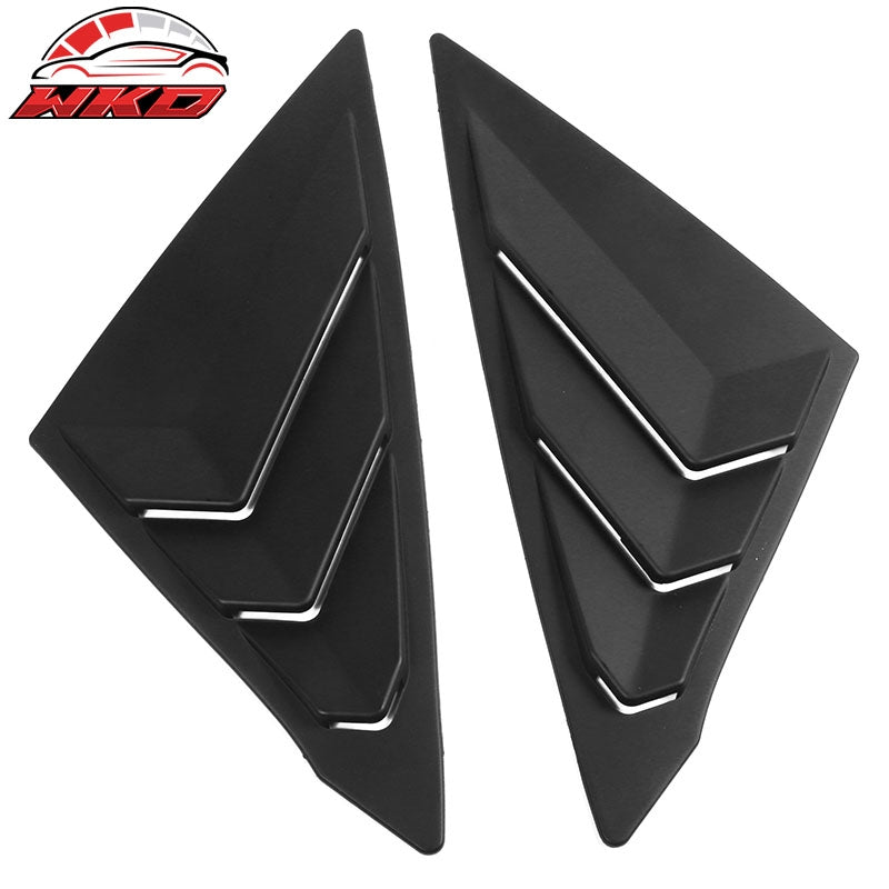 For 22-26 Honda Civic 11th Gen 4DR Sedan Side Window Louver Vent ABS Matte Black