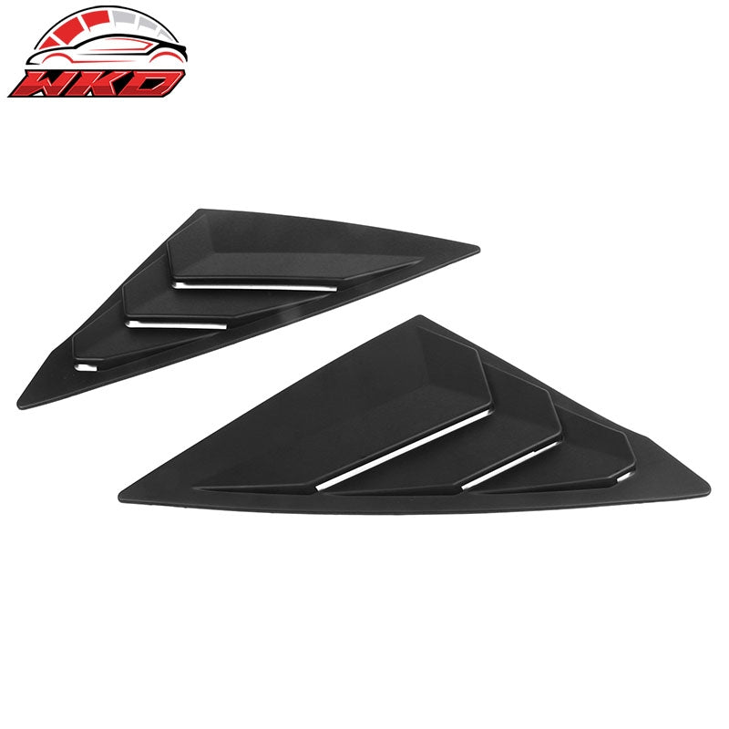 For 22-26 Honda Civic 11th Gen 4DR Sedan Side Window Louver Vent ABS Matte Black