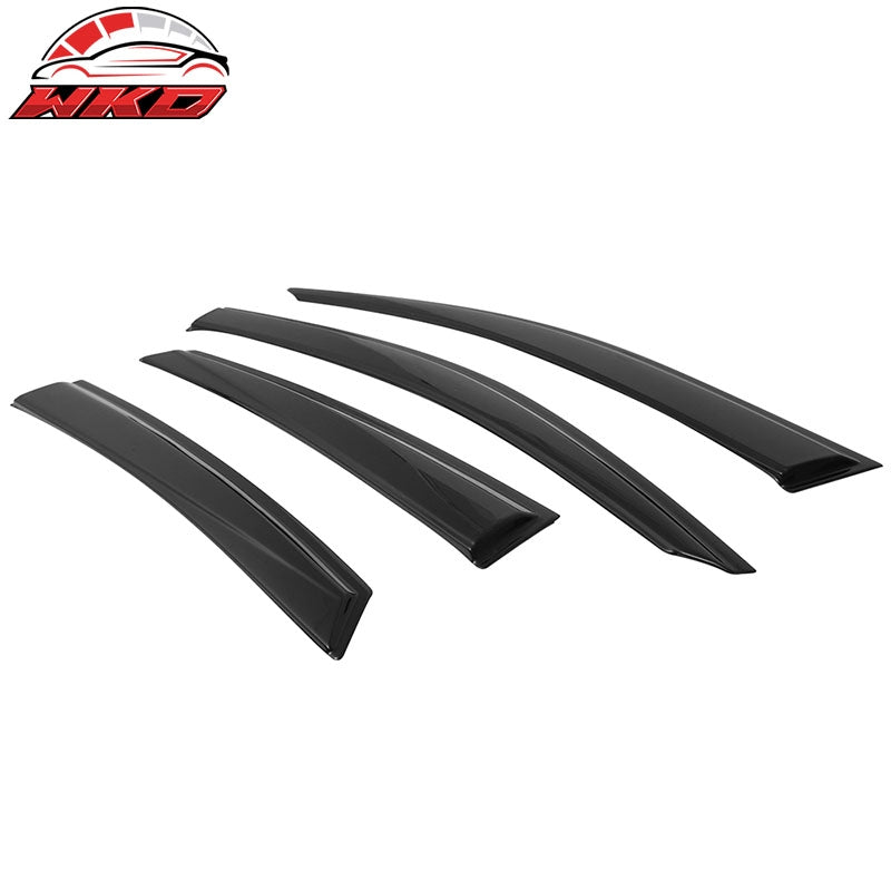 Fits 16-21 Honda Civic Sedan OE Style Window Visor Vent Rain Guard Deflector 4PC