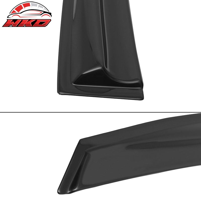 Fits 16-21 Honda Civic Sedan Mugen Style Tape on Window Visors Deflectors 4PCS
