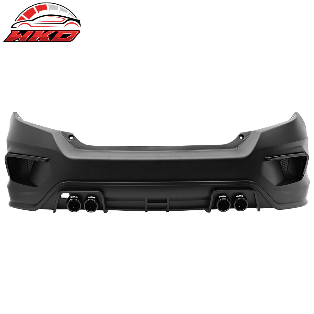 Fits 16-21 Honda Civic Concept Style Front + Rear Bumper Cover + Side Skirts