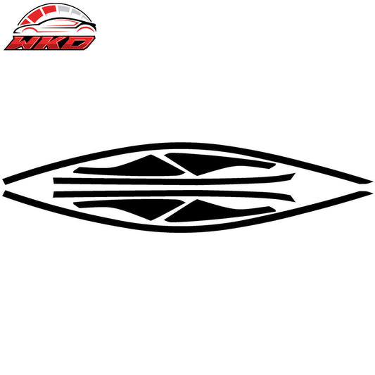 Wholesale 17-20 Honda Civic Hatchback Window Trim Chrome Delete Vinyl Gloss Black