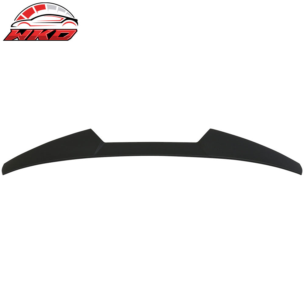 Fits 16-21 Honda Civic 10th Gen Sedan V Style Rear Roof Window Spoiler Unpainted