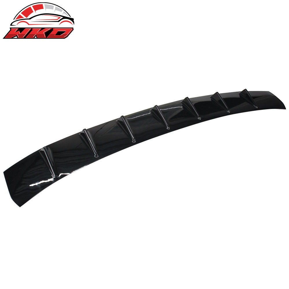Fits 16-21 Honda Civic 10th FC1 FC2 FC5 Sedan V Style Roof Spoiler Gloss Black
