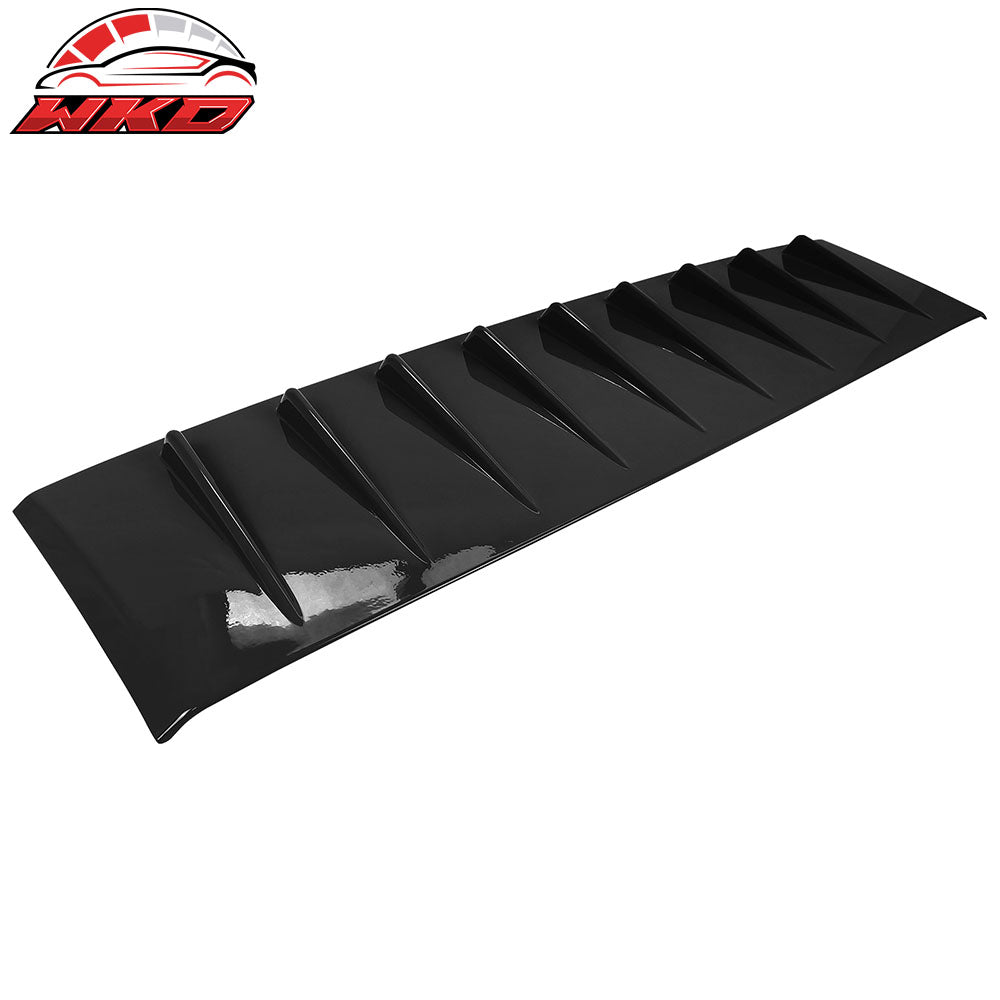 Fits 06-11 Honda Civic 8th Gen Sedan Shark Fin Roof Spoiler #NH547 Berlina Black