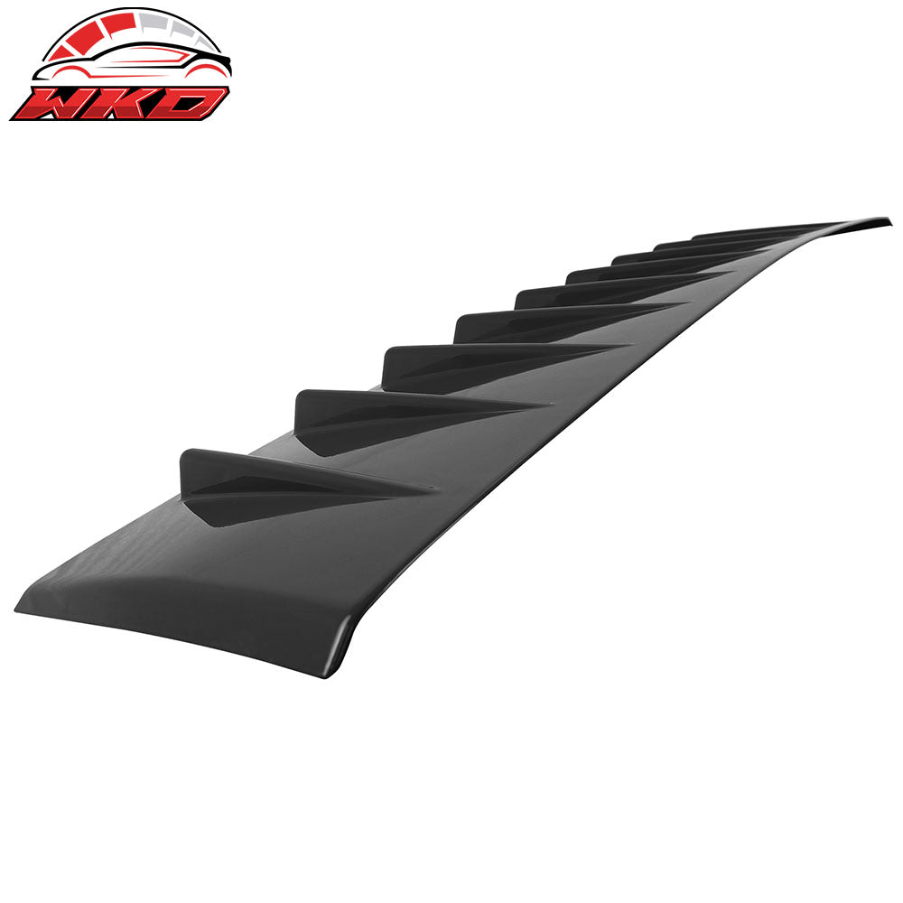 Fits 06-11 Honda Civic 8th Gen Sedan Shark Fin Roof Spoiler #NH547 Berlina Black