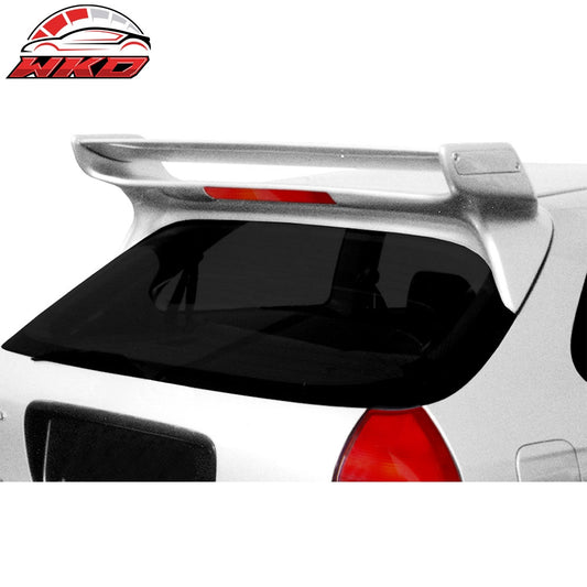 Wholesale 96-00 Honda Civic Hatchback GTR Style Unpainted Trunk Spoiler Wing W/ LED
