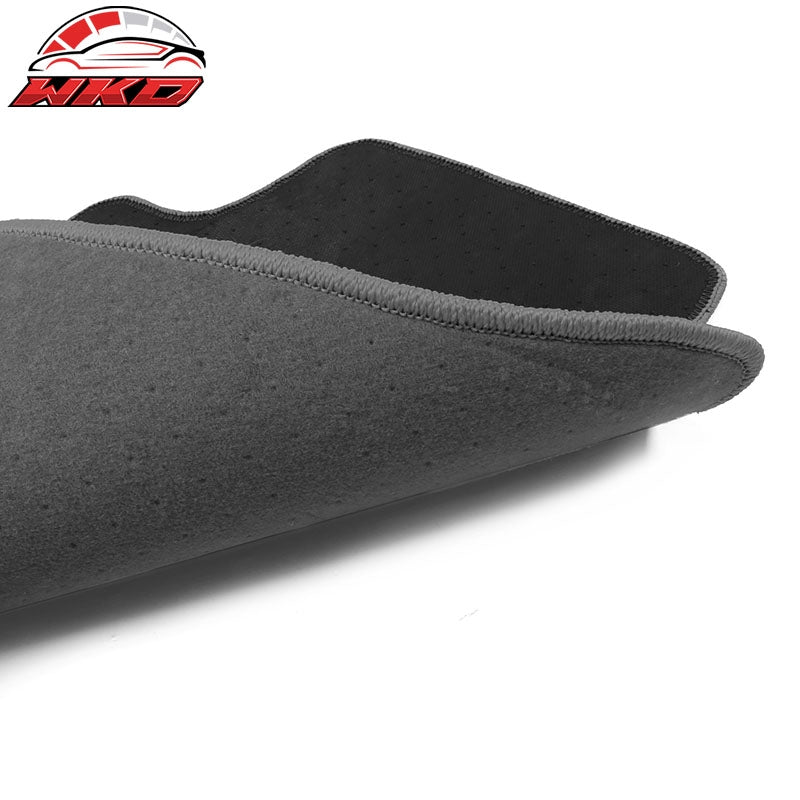 Fits 09-13 Honda Fit Car Auto Floor Mats Liner Front Rear Nylon Grey Carpet 4PC