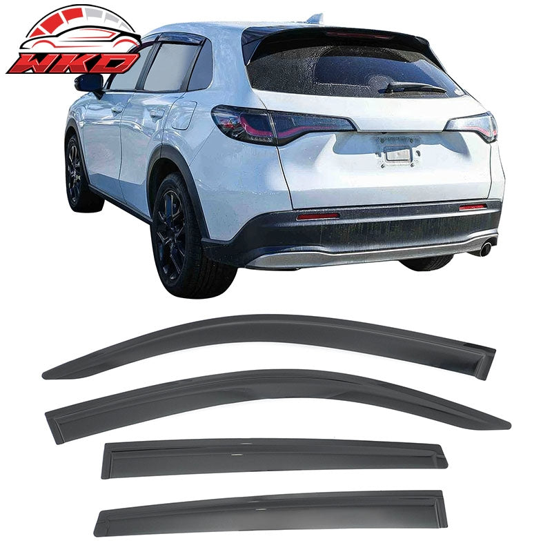 Wholesale 23-26 Honda HR-V Window Visors Smoke Acrylic Side Door Rain Shade 4PCS Set