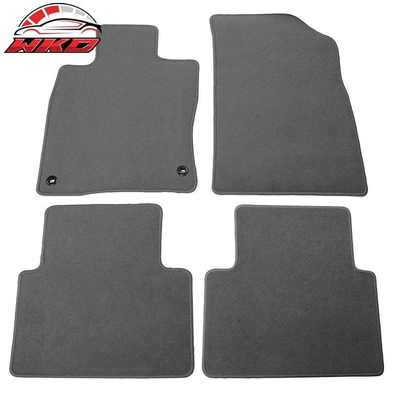 Wholesale 19-22 Honda Insight 4PCS Car Front Rear Floor Mats Liner Carpets Nylon Gray
