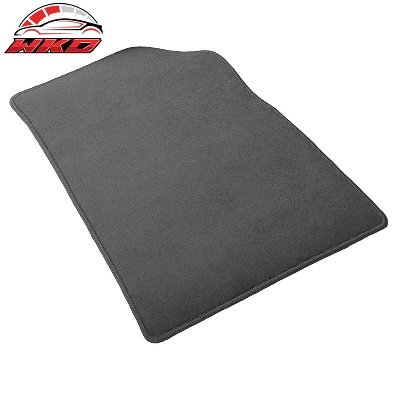 Fits 19-22 Honda Insight 4PCS Car Front Rear Floor Mats Liner Carpets Nylon Gray