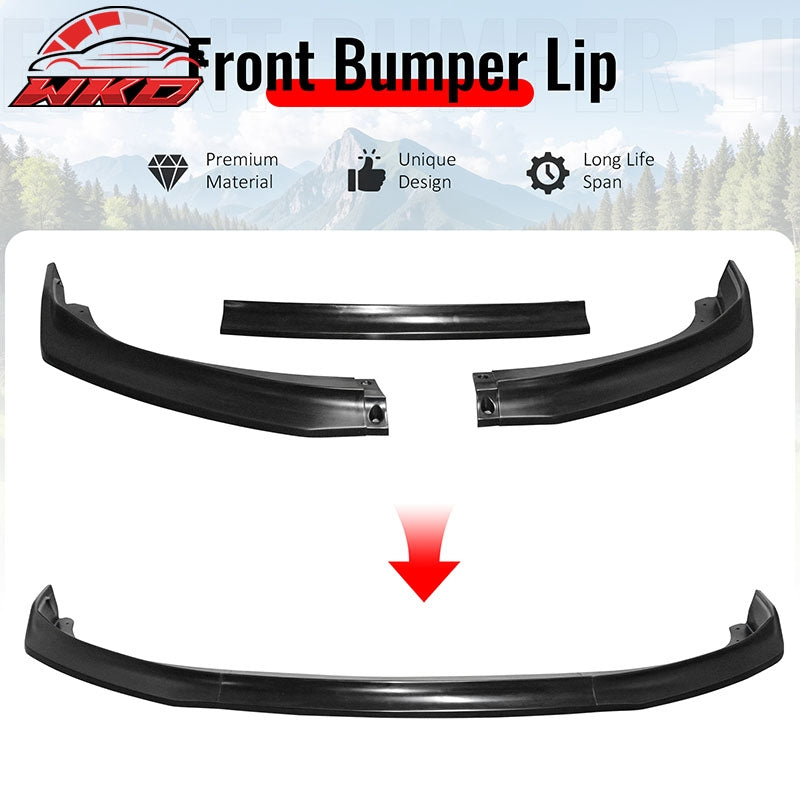 Wholesale 21-24 Honda Odyssey Unpainted Front Bumper Lip Lower Spoiler PU 3PCS Set - Wikond Auto