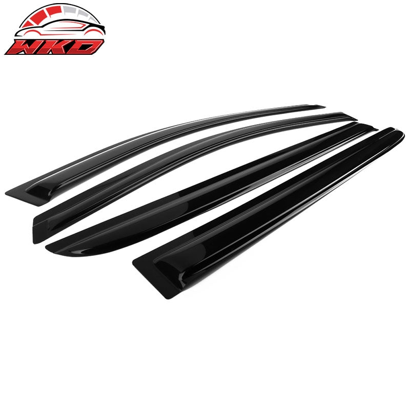 Fits 05-07 Honda Odyssey Smoke Window Visors Sun Rain Guard Vent Acrylic 4PCS