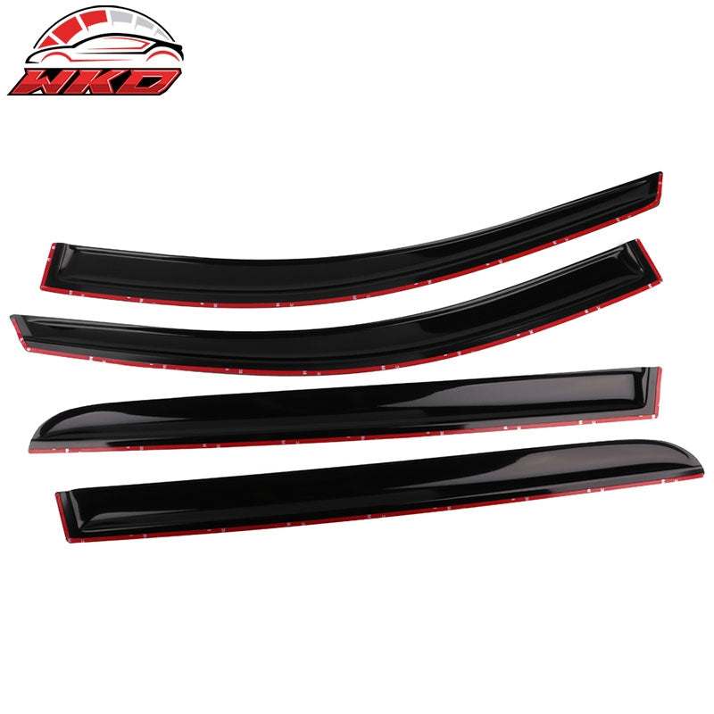 Fits 05-07 Honda Odyssey Smoke Window Visors Sun Rain Guard Vent Acrylic 4PCS