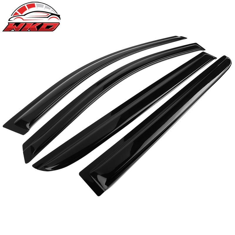 Fits 05-07 Honda Odyssey Smoke Window Visors Sun Rain Guard Vent Acrylic 4PCS