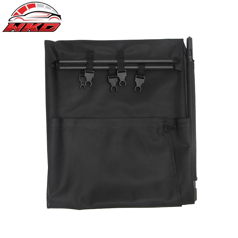 Fits 2026 Honda Passport Nylon Mesh Retractable Trunk Cargo Cover Shade Black