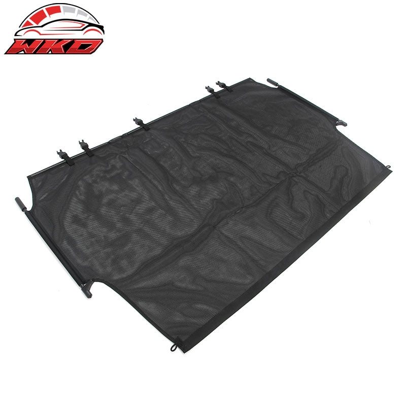 Fits 2026 Honda Passport Nylon Mesh Retractable Trunk Cargo Cover Shade Black