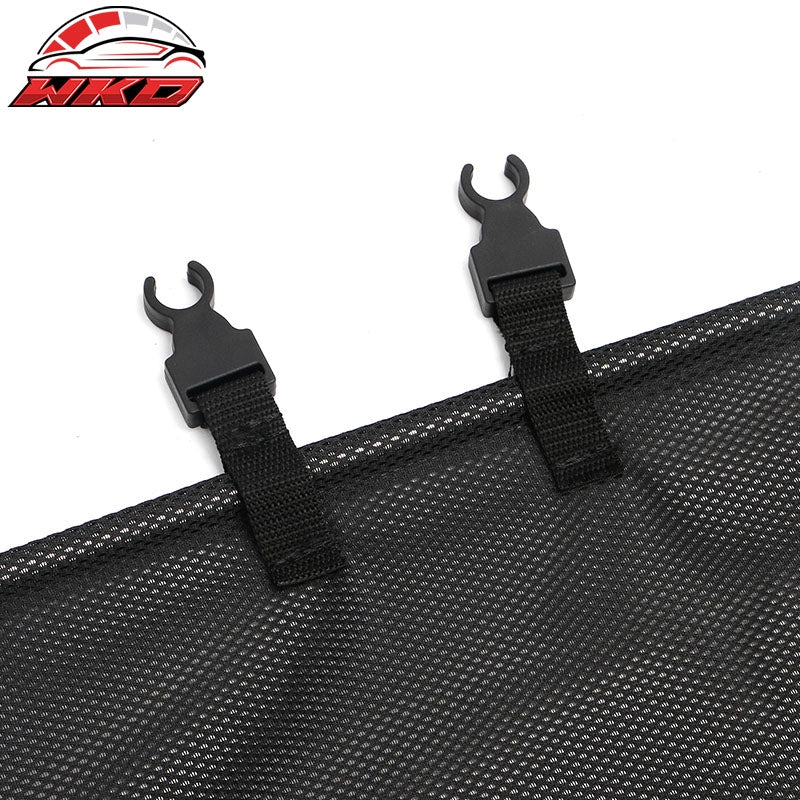 Fits 2026 Honda Passport Nylon Mesh Retractable Trunk Cargo Cover Shade Black