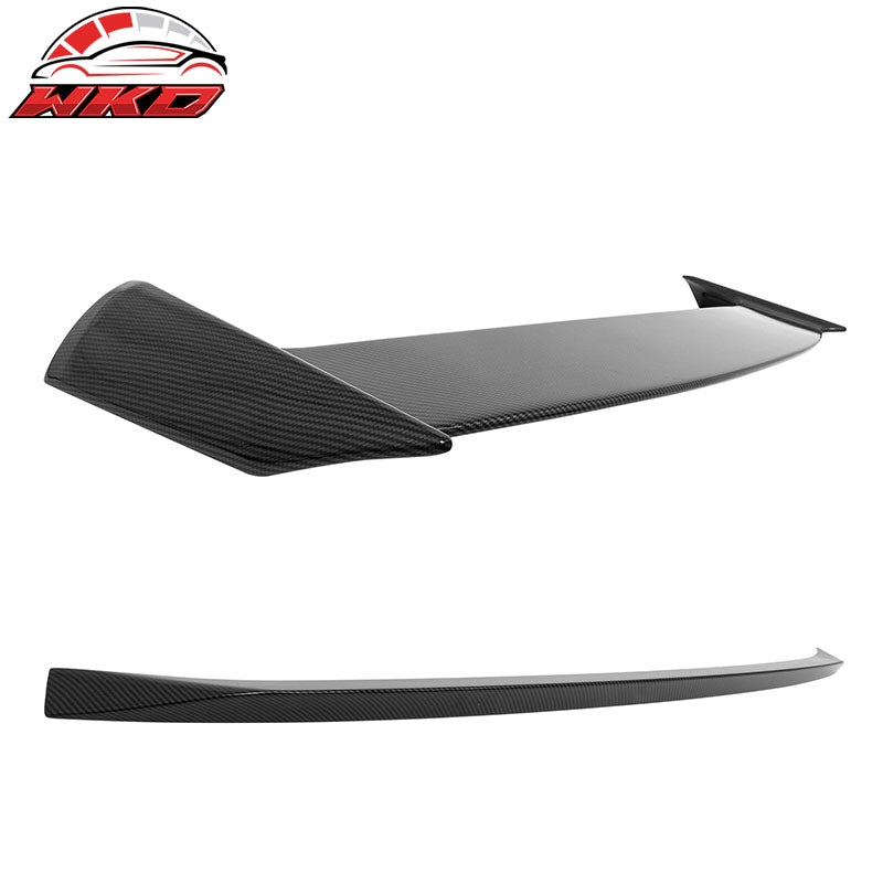 Fits 24-26 Honda Prologue IKON Middle Wing+ Roof Spoiler Carbon Fiber Print ABS