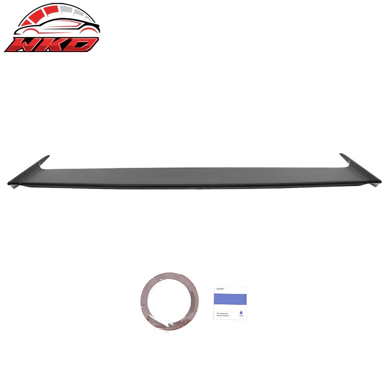 Fits 24-26 Honda Prologue IKON Rear Middle Wing+ Roof Spoiler Matte Black ABS