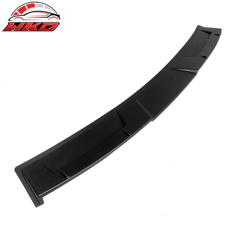 Fits 23-26 Honda Accord 11th Gen IKON Style Rear Roof Spoiler ABS Matte Black