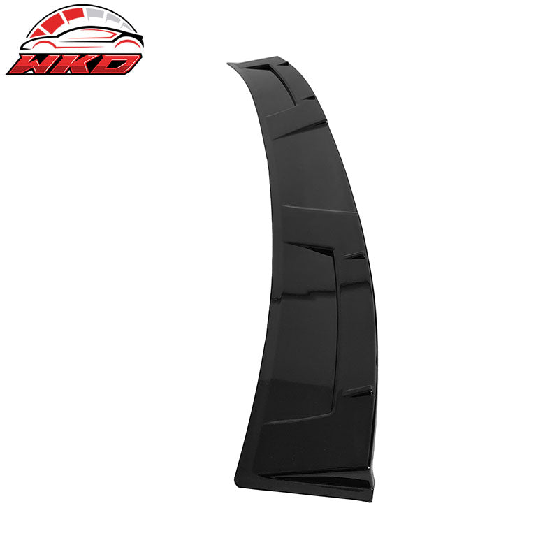 Fits 23-26 Honda Accord 11th Gen IKON Style Rear Roof Spoiler ABS Gloss Black