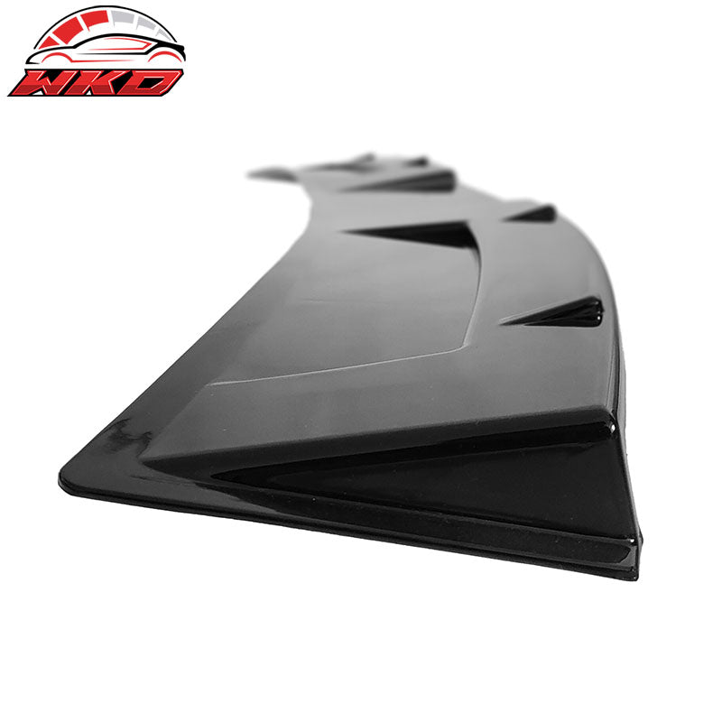Fits 23-26 Honda Accord 11th Gen IKON Style Rear Roof Spoiler ABS Gloss Black
