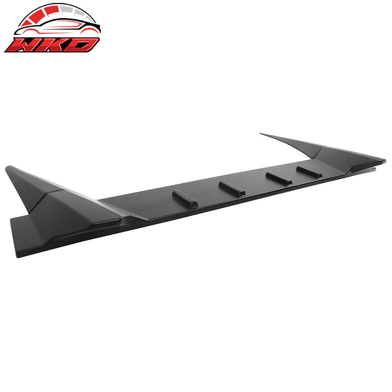 Fits 22-26 Honda Civic 11th Gen Sedan Type R TR Matte Black Rear Roof Spoiler