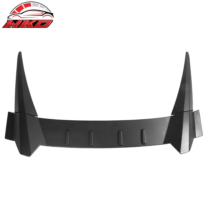 Fits 22-26 Honda Civic 11th Gen Sedan Type R TR Matte Black Rear Roof Spoiler