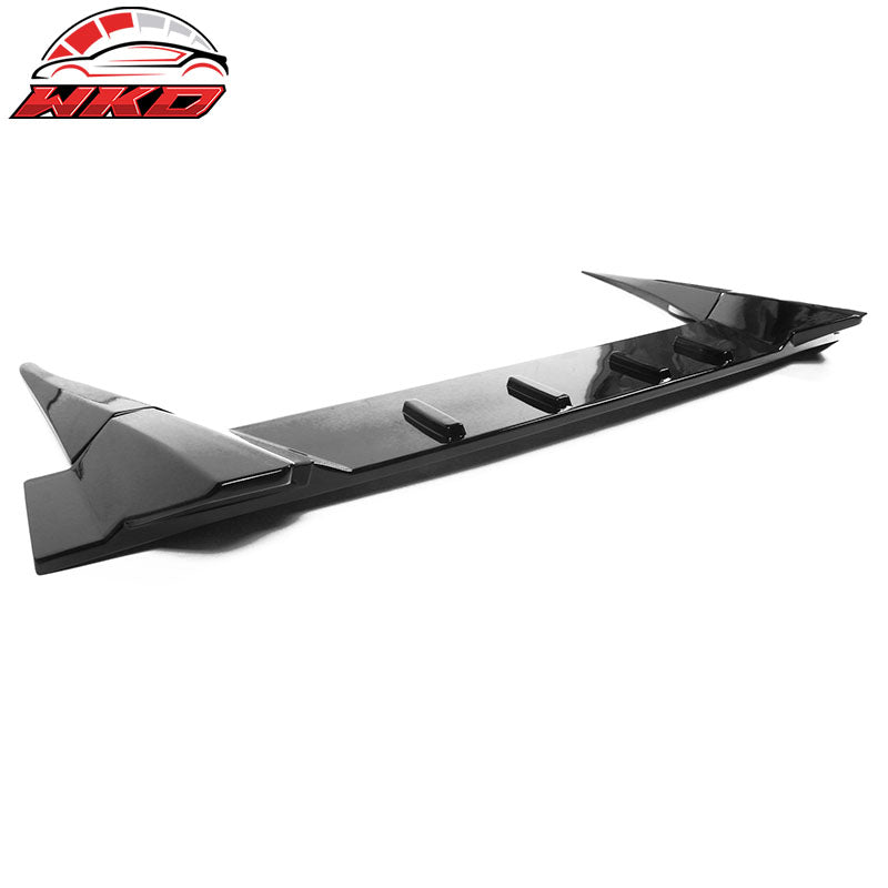 Fits 22-26 Honda Civic 11th Gen Sedan Type R TR Gloss Black Rear Roof Spoiler