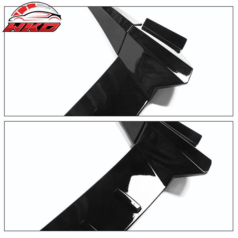Fits 22-26 Honda Civic 11th Gen Sedan Type R TR Gloss Black Rear Roof Spoiler
