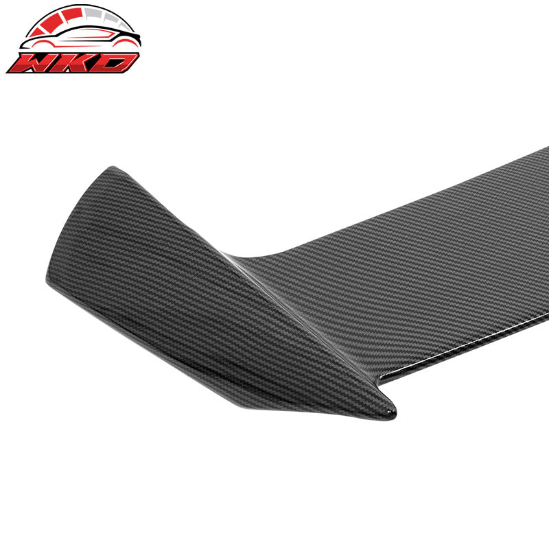 Fits 24-26 Honda Prologue IKON Style Rear Roof Spoiler Carbon Fiber Print ABS