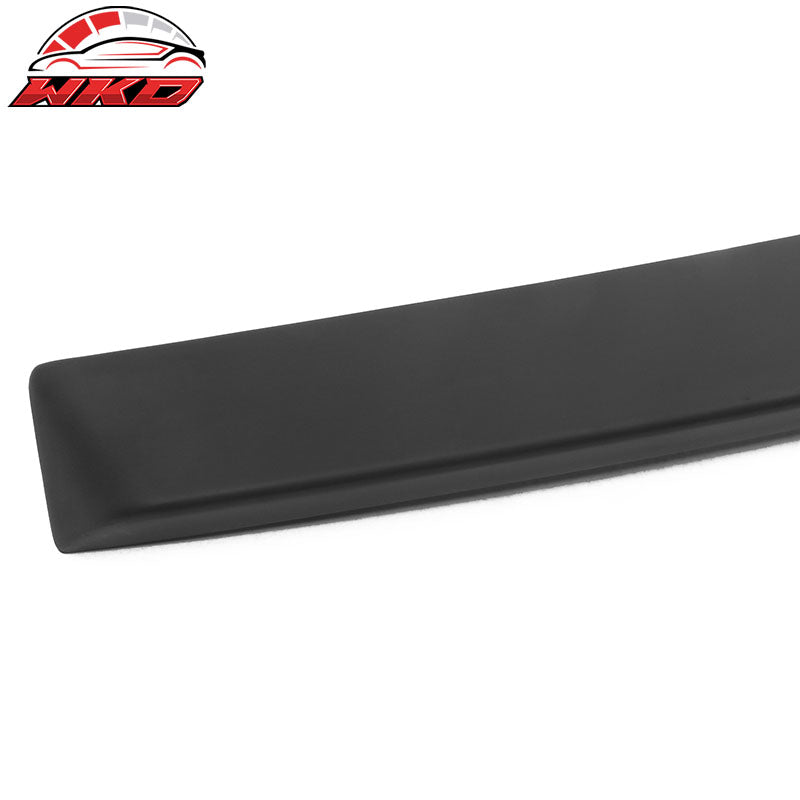Fits 23-26 Honda Accord 11th Rear Roof Spoiler Top Window Matte Black Visor ABS