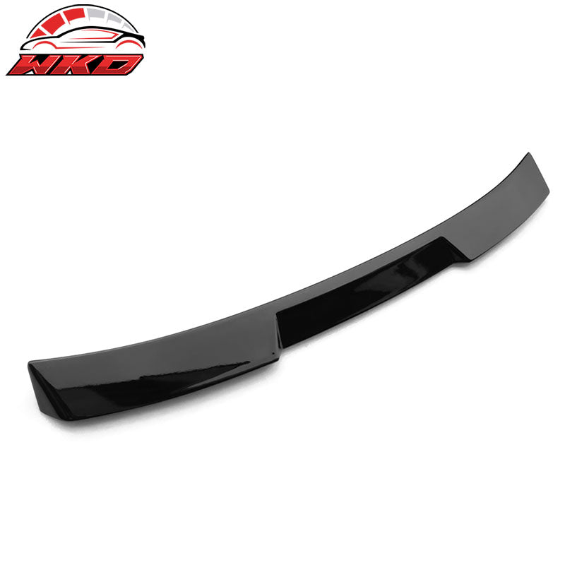 Fits 23-26 Honda Accord 11th Rear Roof Spoiler Top Window Gloss Black Visor ABS