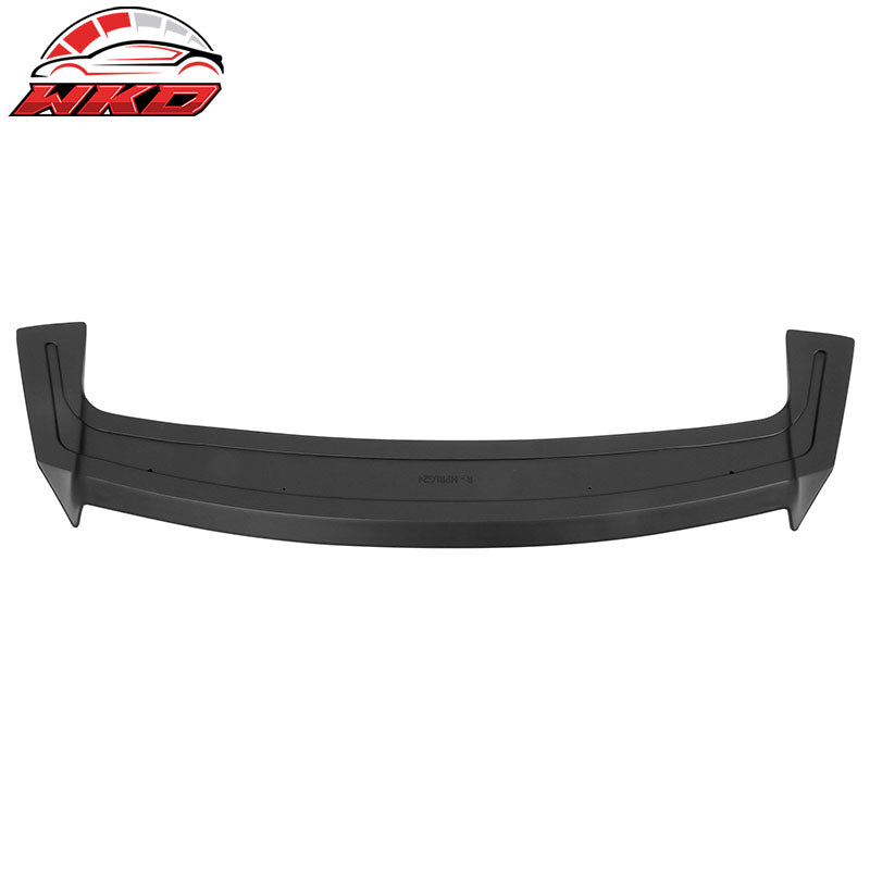 Fits 24-26 Honda Prologue IKON Style Rear Roof Spoiler Wing Lip Matte Black ABS