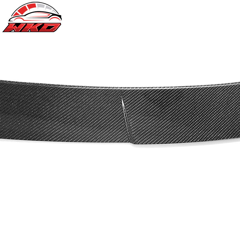 Fits 22-26 Honda Civic Sedan IKON Style Carbon Fiber CF Rear Roof Spoiler Wing