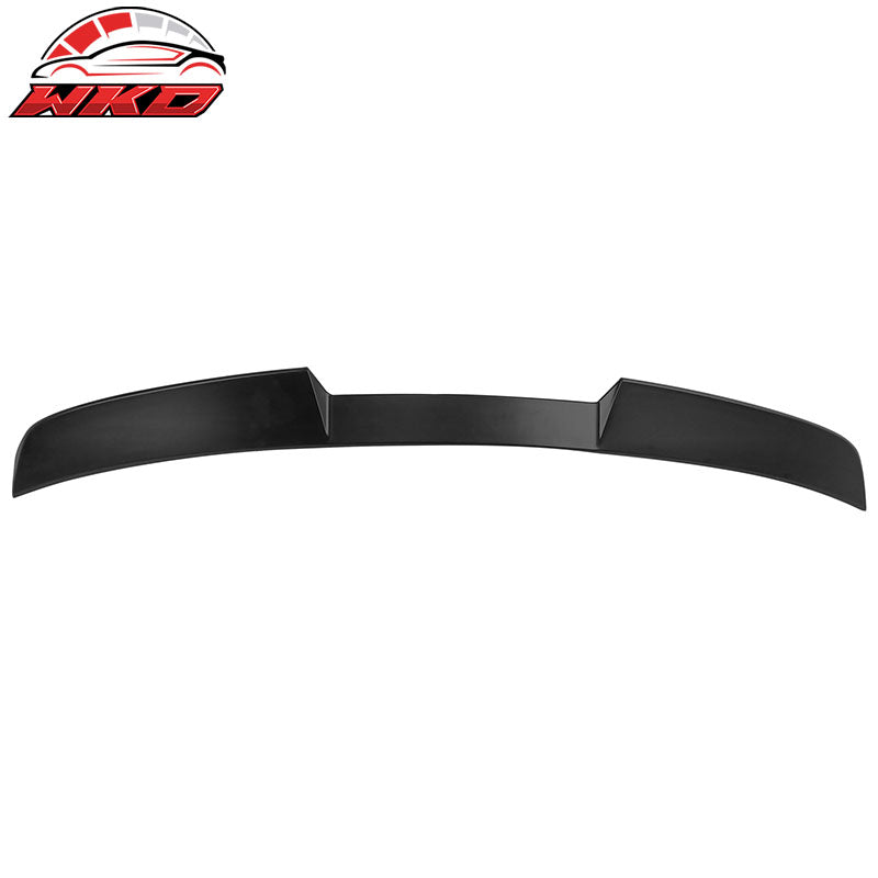 Fits 22-26 Honda Civic 11th Sedan V Style Rear Roof Window Spoiler Unpainted ABS