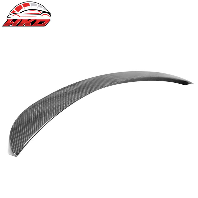Fits 08-12 Honda Accord Coupe OE Style Rear Trunk Spoiler Lip Matte Carbon Fiber