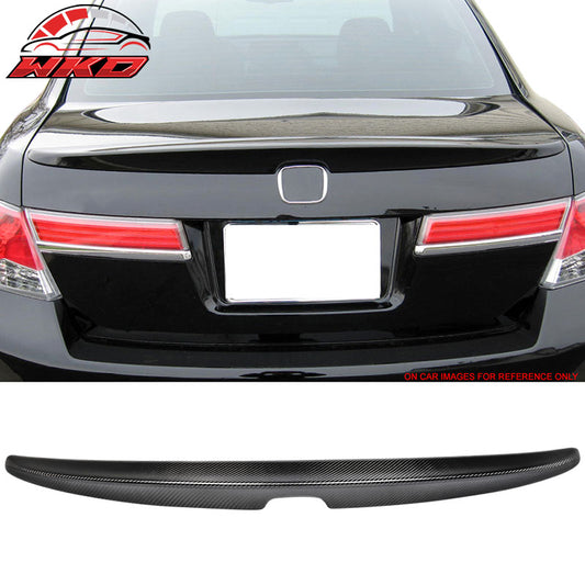Wholesale 08-12 Honda Accord Sedan OE Style Matte Carbon Fiber CF Rear Trunk Spoiler